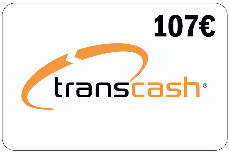 Transcash Transcash 107€ bon d'achat – Terd.fr