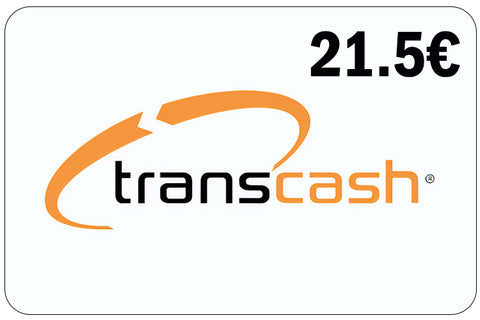 Transcash 21.5€
